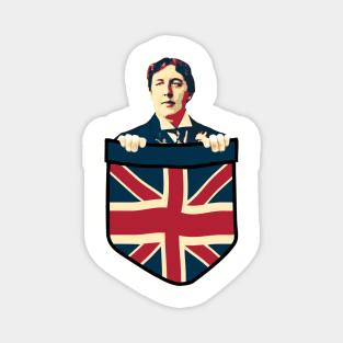 Oscar Wilde Great Britain In My Pocket Magnet