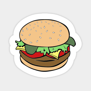 Burger Magnet