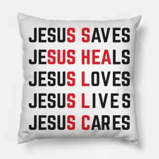 Jesus Cross Pillow