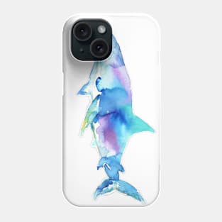 Shark by Jess Buhman Phone Case