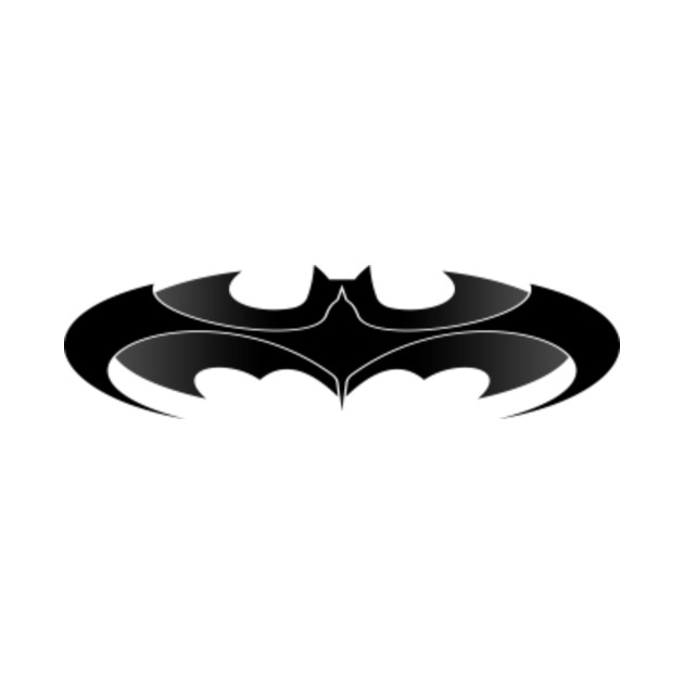 Batman Logo Black - Batman - T-Shirt | TeePublic