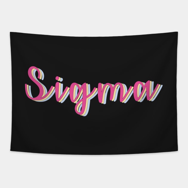 Sigma Tapestry by LFariaDesign