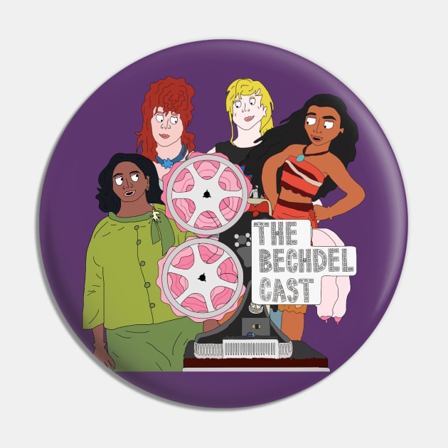 The Bechdel Cast Pin by The Bechdel Cast