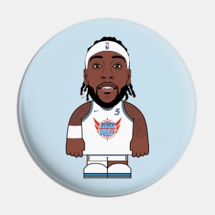 Bench On A Quest - Montrezl Harrell - Los Angeles Basketball Pin