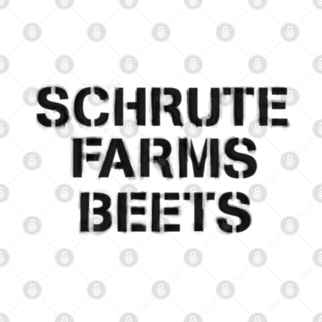 Schrute Farms Beets by tvshirts