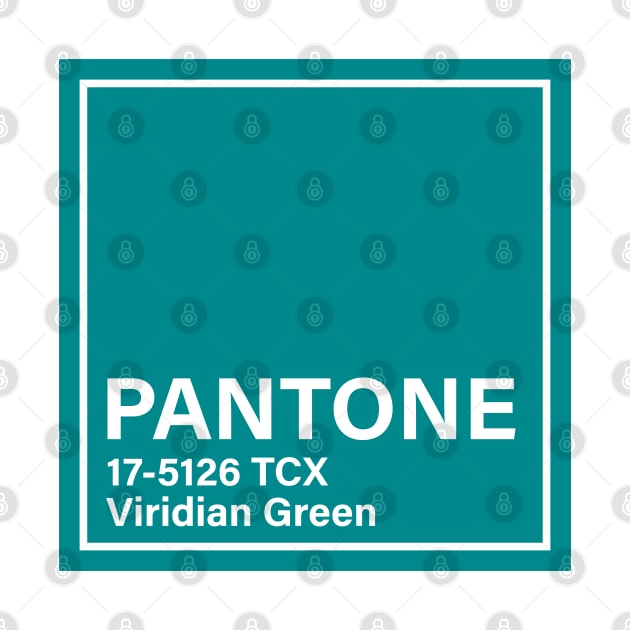 pantone 17-5126 TCX Viridian Green by princessmi-com