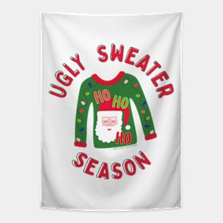 Ugly Sweater Season ©GraphicLoveShop Tapestry