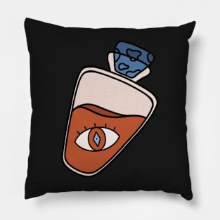 Orange Magic Potion Pillow