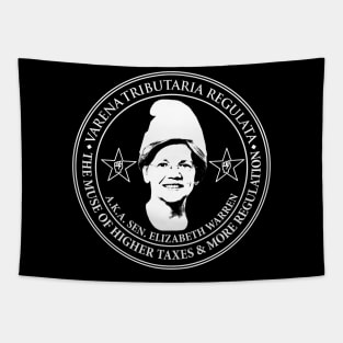 Senator Elizabeth Warren Humor Tapestry