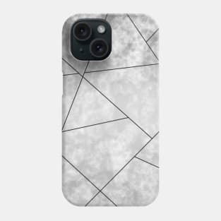 Stylish Silver/Grey Pattern Phone Case