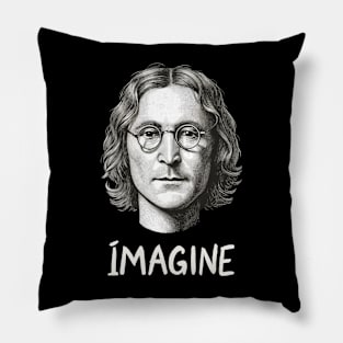 john lennon imagine Pillow