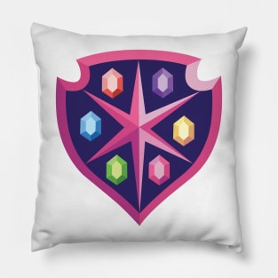 School of Friendship crest Pillow