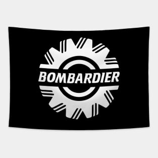 Bombardier Logo Tapestry