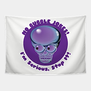 Bubble Skull Tapestry