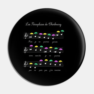 Umbrellas of Cherbourg movie fan art music french new wave Catherine Deneuve Jacques Demy Pin