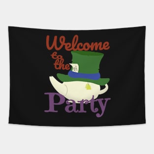 Welcome To the Party - Wonderland Tapestry