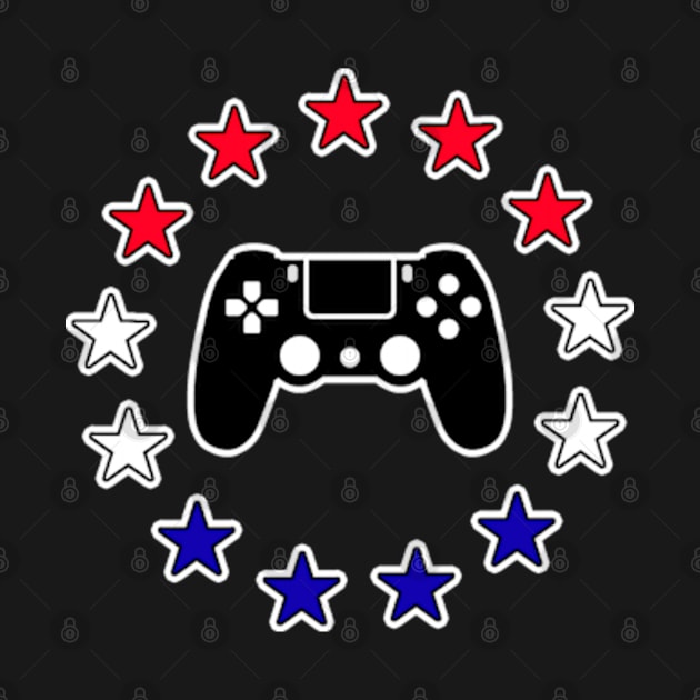 PlayStation Red White Blue by Gamers Gear