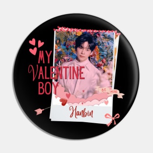 Hanbin My Valentine Boy ZEROBASE Pin