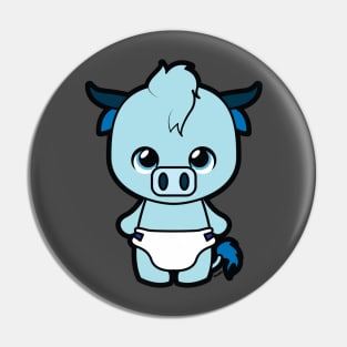 Year of the Ox Tooniefied Pin