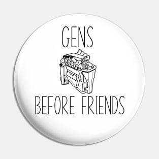 DBD Gens Before Friends Pin