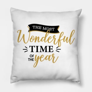 The most wonderful time of the year Pillow
