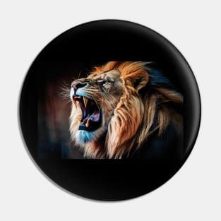 Roaring Lion Pin