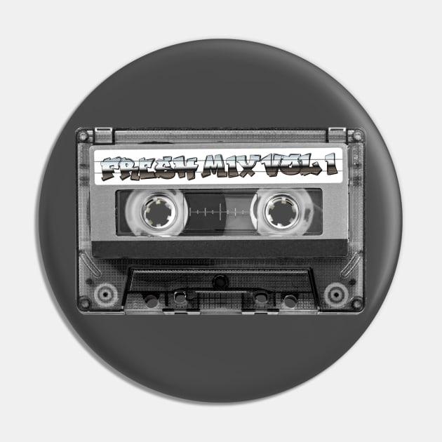 Old School Audio Pin by ModernPop