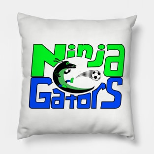 Ninja Gators Team - Color Pillow