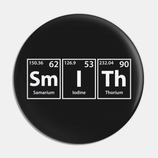 Smith (Sm-I-Th) Periodic Elements Spelling Pin