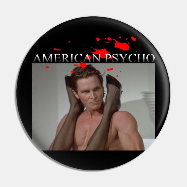 American Psycho Pin by Visionary Canvas