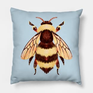 Cute and Fuzzy Honeybee Bug Pillow