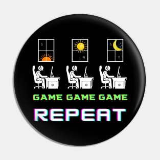 Game&Repeat Pin