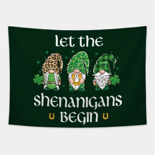 Let the Shenanigans Begin St Patrick's Day Tapestry