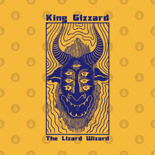 The King Gizard And Wizard Lizard by Kishiton