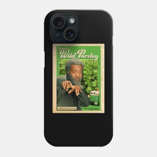 Grady's Wild Parsley Magazine Ad - Sanford and Son 1974 Phone Case