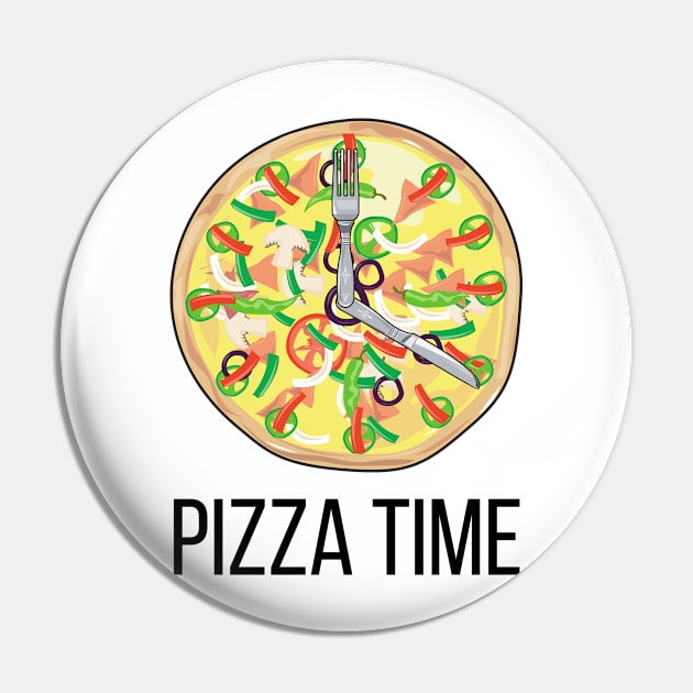 Pizza Time funny pizza clock design for pizza lovers Pin by Butterfly Lane