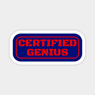 Certified Genius Magnet