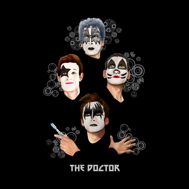 The Doctor With Face Painting Doctor Who Phone Case Teepublic