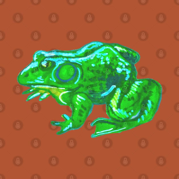 Bullfrog by Art of V. Cook