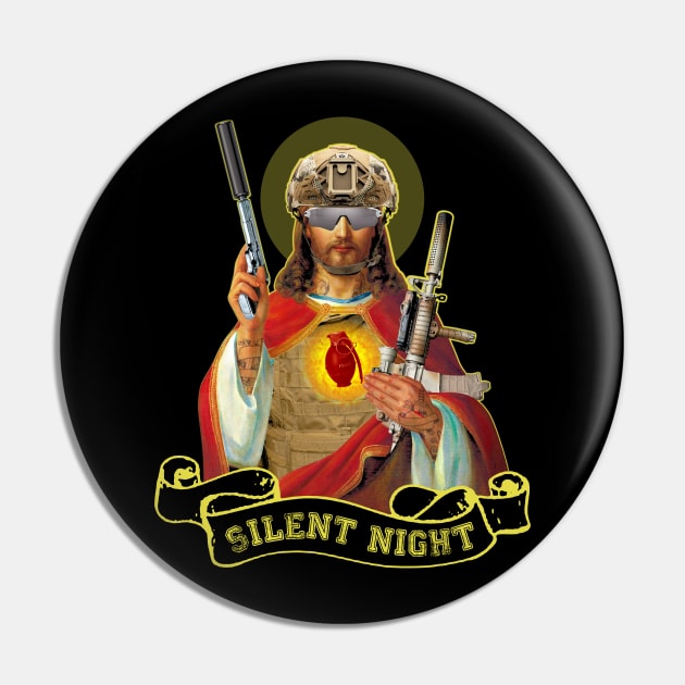 Tactical Jesus Pin by Toby Wilkinson