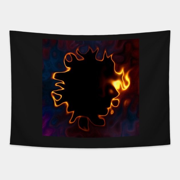 melting ring Tapestry by poupoune