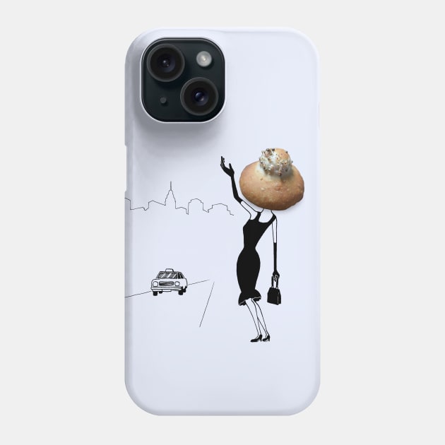 Bread - fancy hat Phone Case by MassimoFenati