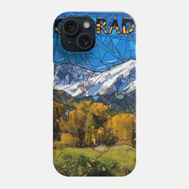 Colorado glass Phone Case by paintchips