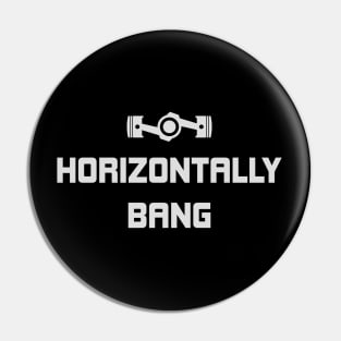 Horizontally Bang Boxer Engine Car Pin