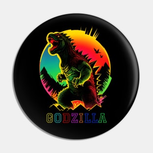 Godzilla king of the monsters Pin