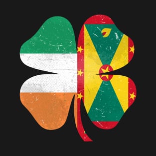 Grenadian Irish Shamrock Grenada Ireland St. Patrick's Day T-Shirt