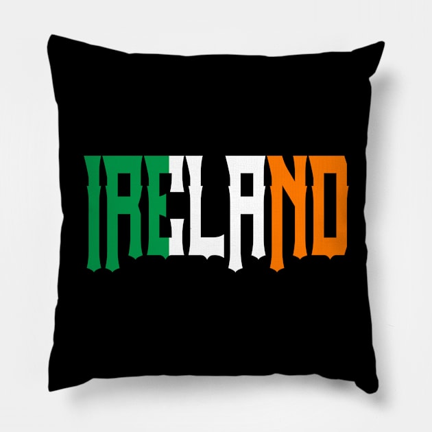 Ireland country & Flag Pillow by Jambo Designs