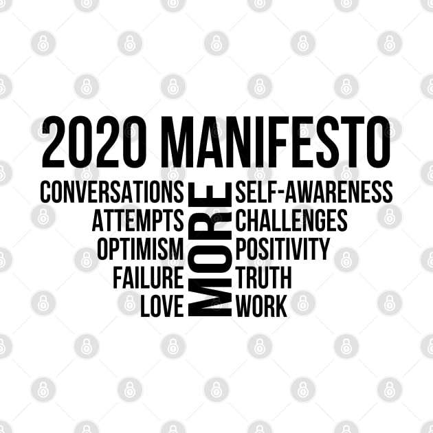 2020 Manifesto | Happy New Year 2020 by GaryVeeApparel