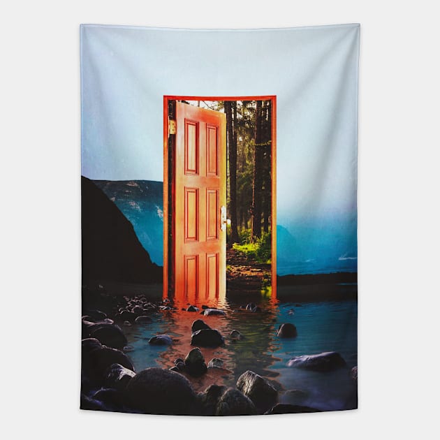 Some Doors Lead To Nowhere Tapestry by SeamlessOo