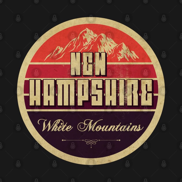 New Hampshire White Mountanins by CTShirts